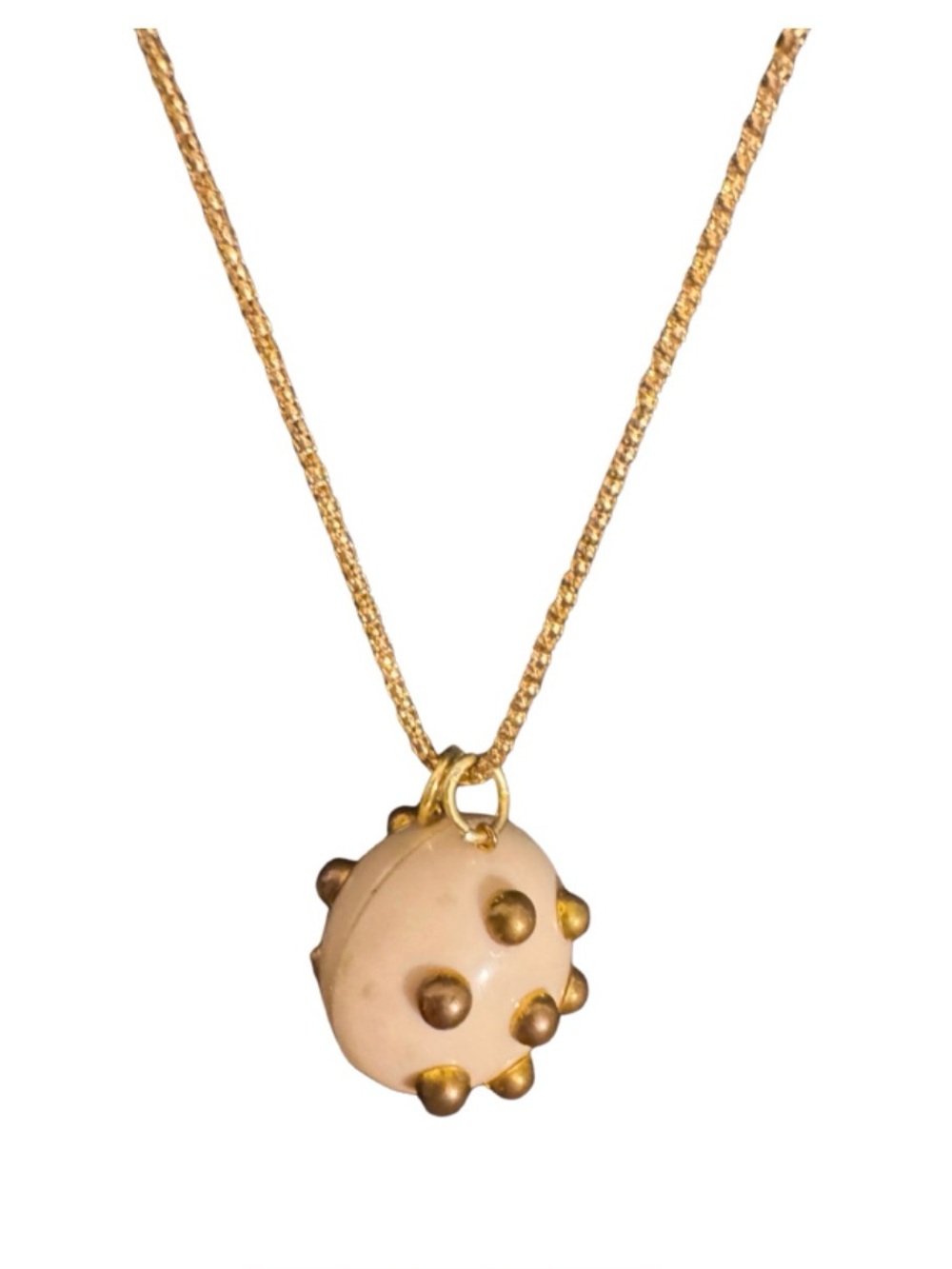 Hand Crafted Nobby Ball Necklace